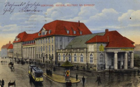 ImageDortmund Historische Postkarte Postamt