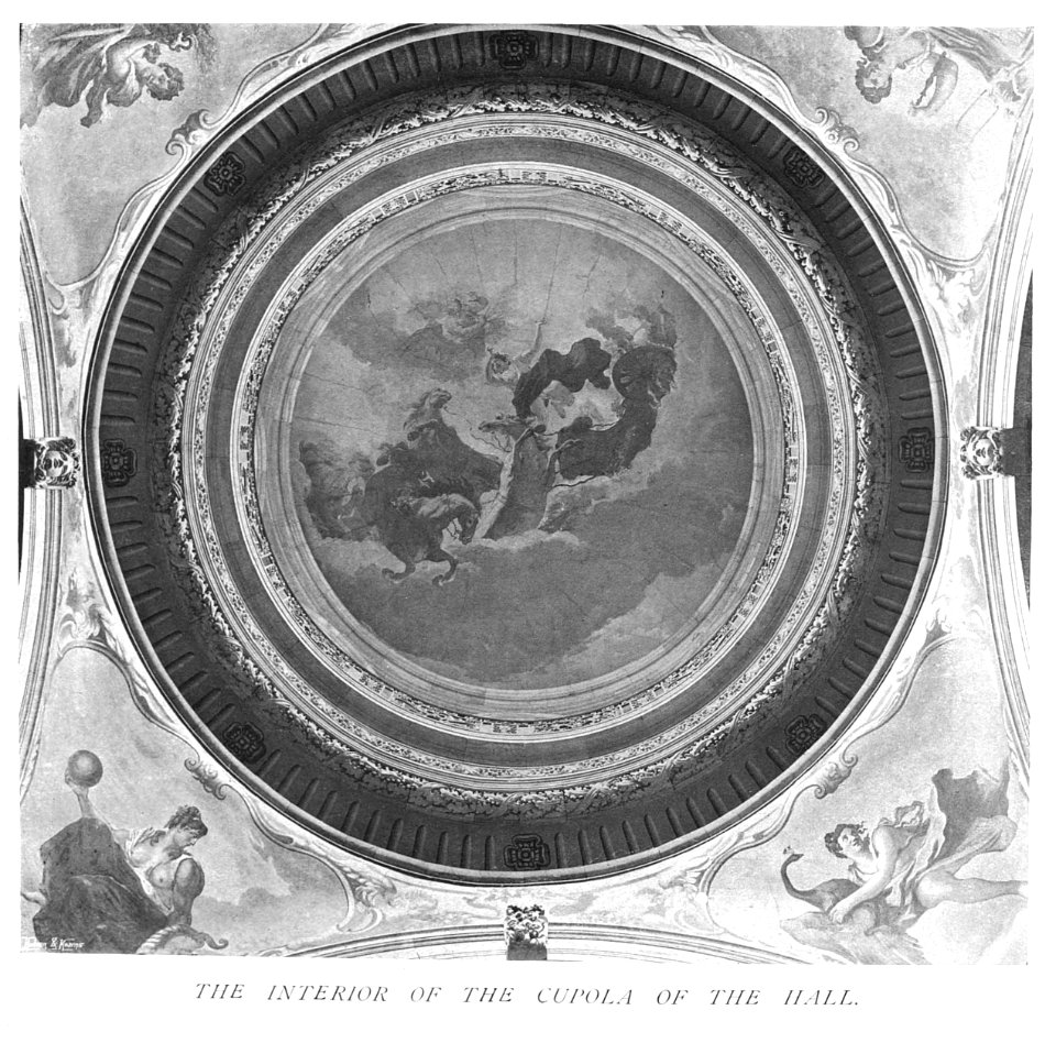 In English Homes Vol 1 Castle Howard the interior of the cupola of the hall 31295001575223 0260