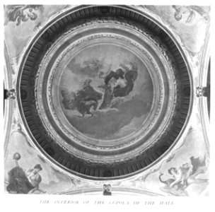 In English Homes Vol 1 Castle Howard the interior of the cupola of the hall 31295001575223 0260