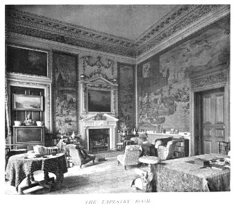 In English Homes Vol 1 Castle Howard the tapestry room 31295001575223 0255