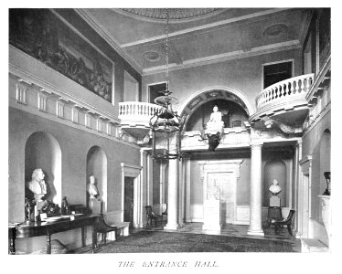 In English Homes Vol 1 Bowood Wiltshire the entrance hall 31295001575223 0401