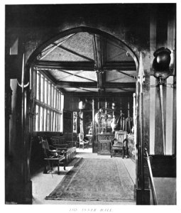 In English Homes Vol 1 Bramall Hall Cheshire the inner hall 31295001575223 0268