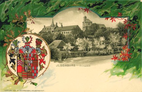 Ilsenburg (Harz), Sachsen-Anhalt - Schloss (3) (Zeno Ansichtskarten)