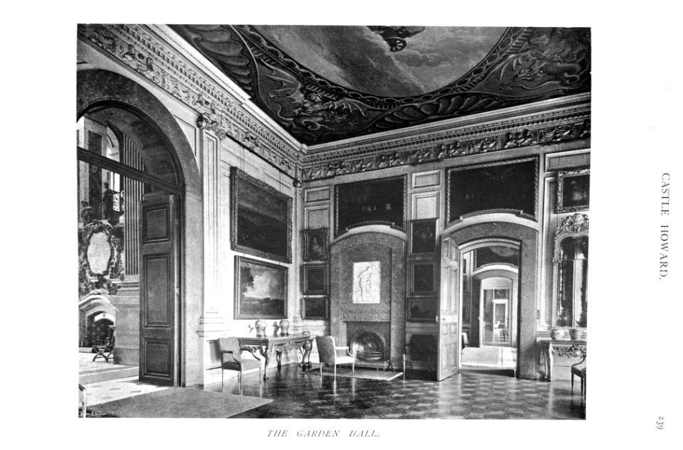 In English Homes Vol 1 Castle Howard the garden hall 31295001575223 0257
