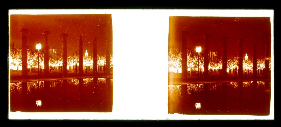 Il·luminació nocturna de Montjuïc