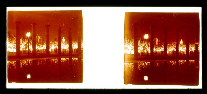 Il·luminació nocturna de Montjuïc