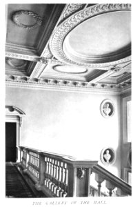 In English Homes Vol 1 Coleshill House Berkshire the gallery of the hall 31295001575223 0374