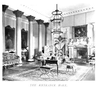 In English Homes Vol 1 Goodwood House Sussex the entrance hall 31295001575223 0426