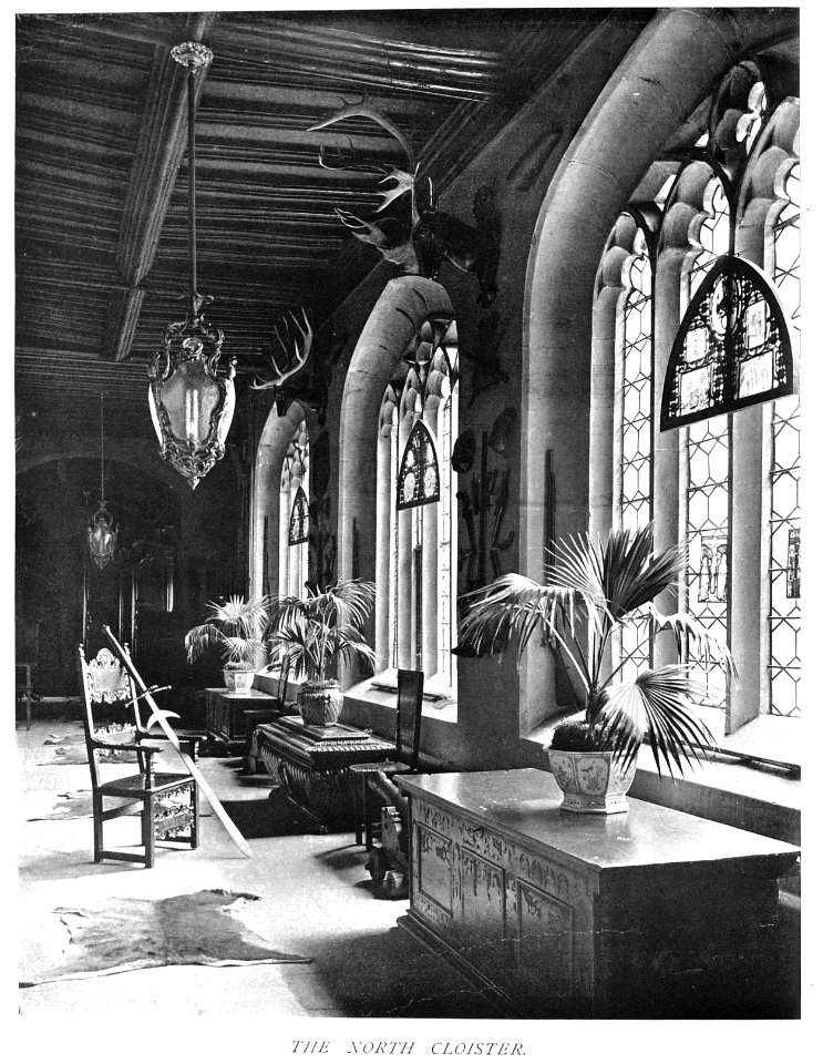 In English Homes Vol 1 Combe Abbey Warwickshire the north cloister 31295001575223 0320