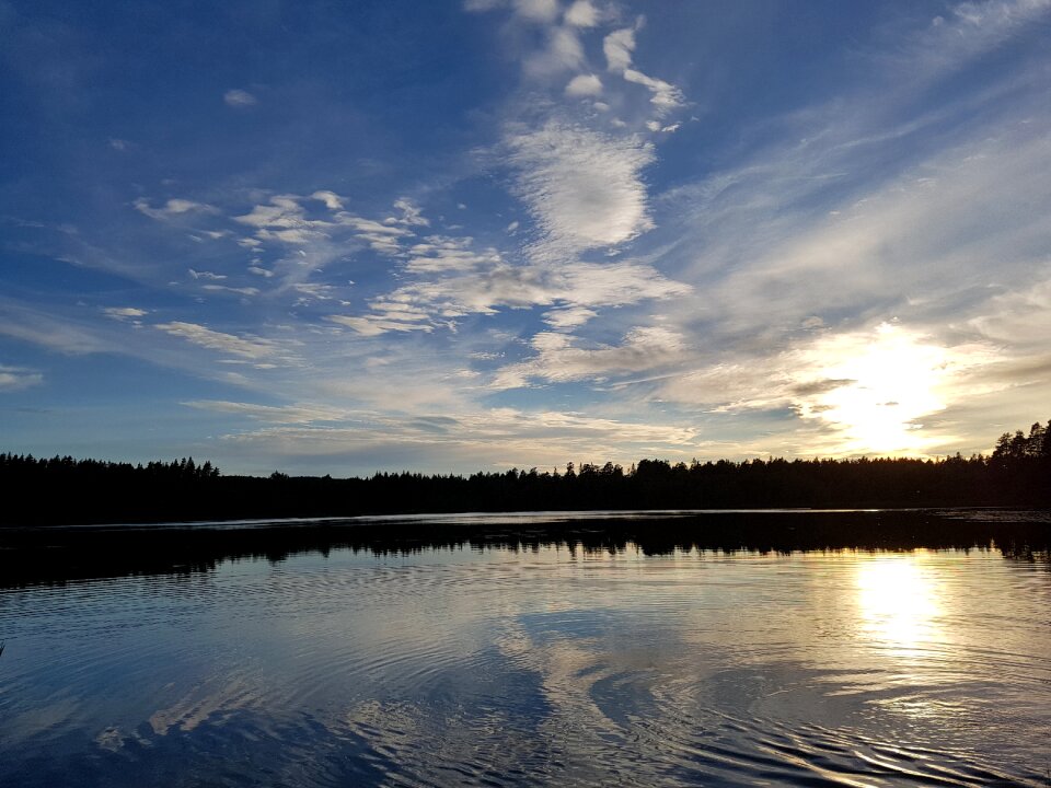 Idyll rest evening