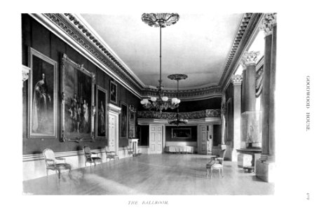 In English Homes Vol 1 Goodwood House Sussex the ballroom 31295001575223 0429