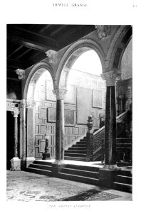 In English Homes Vol 1 Hewell Grange Worcestershire the grand stairway 31295001575223 0326