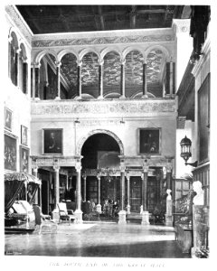 In English Homes Vol 1 Hewell Grange Worcestershire the south end of the great hall 31295001575223 0323