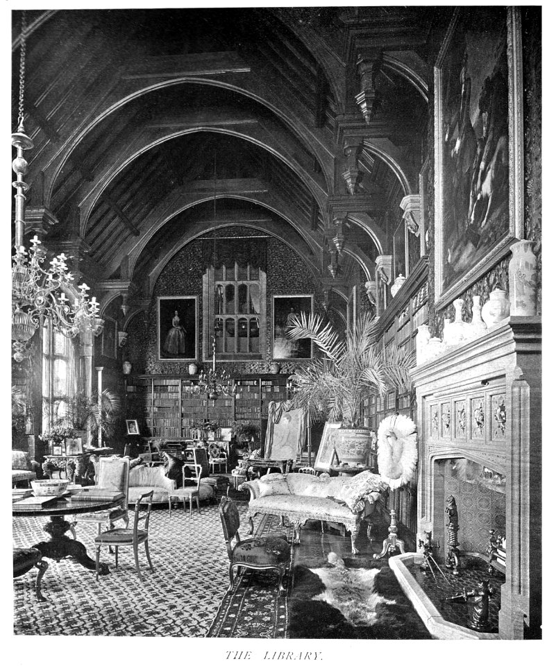 In English Homes Vol 1 Melbury House Dorset the library 31295001575223 0364