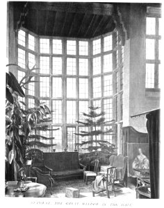 In English Homes Vol 1 Stanway the great window in the hall 31295001575223 0017