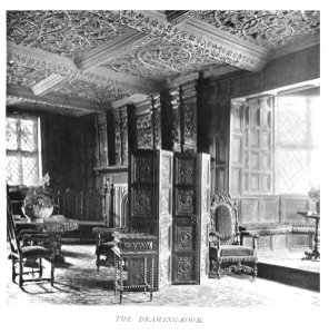 In English Homes Vol 1 Speke Hall Lancashire the drawing room 31295001575223 0303