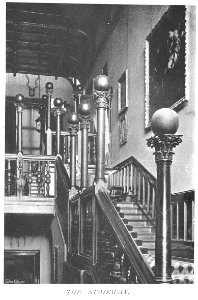 In English Homes Vol 1 Westwood Park Worcestershire the stairway 31295001575223 0275
