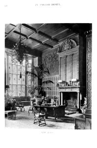In English Homes Vol 1 West Dean Park Sussex the hall 31295001575223 0370