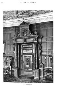In English Homes Vol 2 12 Welsh Back Bristol a doorway 31295007279283 0334