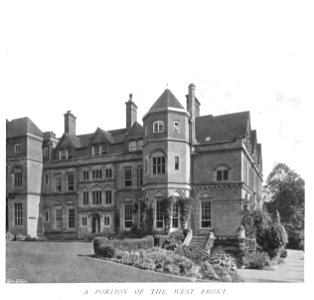 In English Homes Vol 2 Clouds Salisbury a portion of the west front 31295007279283 0450