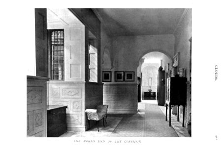 In English Homes Vol 2 Clouds Salisbury the north end of the corridor 31295007279283 0448