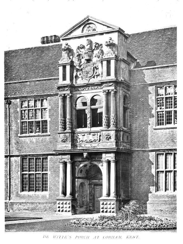 In English Homes Vol 2 De Witte's porch at Cobham Kent 31295007279283 0026