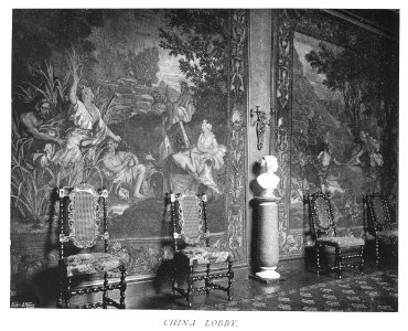 In English Homes Vol 2 Drakelowe Derbyshire china lobby 31295007279283 0401