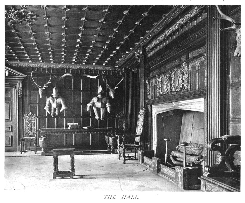 In English Homes Vol 2 East Sutton Park Kent the hall 31295007279283 0321