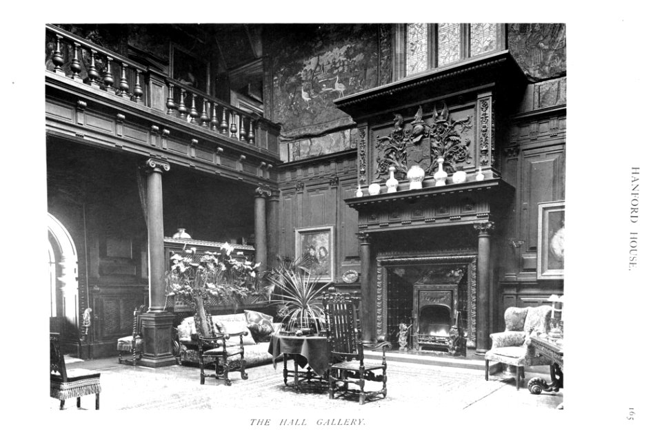 In English Homes Vol 2 Hanford House Dorset the hall gallery 31295007279283 0199