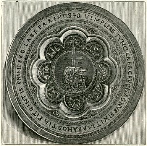 Imola Cattedrale Patena preziosissima xilografia