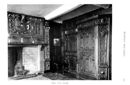 In English Homes Vol 2 Ragdale Old Hall Leicestershire the oak room 31295007279283 0331