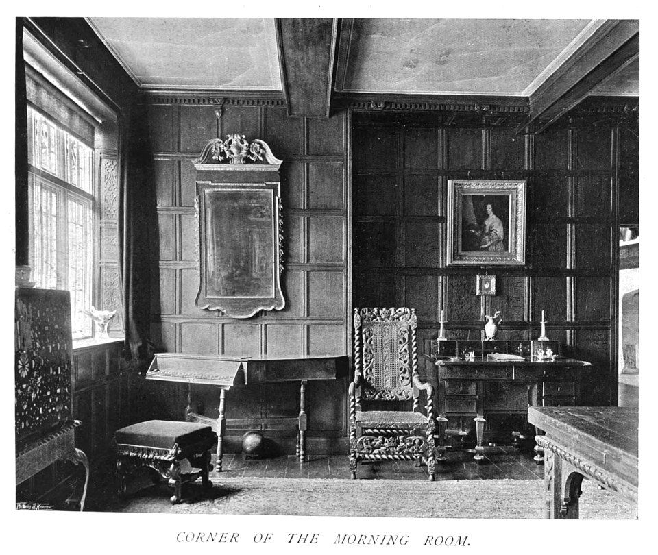 In English Homes Vol 2 Rothamsted Hertfordshire corner of the morning room 31295007279283 0361