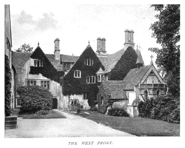 In English Homes Vol 2 Prinknash Park Gloucestershire the west front 31295007279283 0362