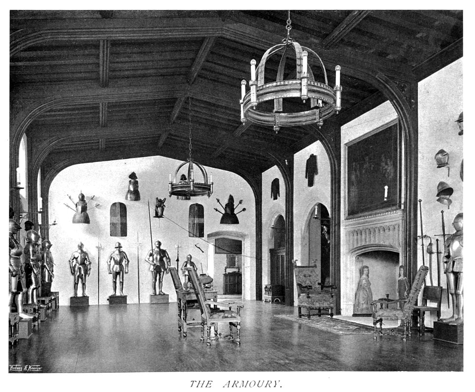 In English Homes Vol 2 St Donats Castle Glamorgan the armoury 31295007279283 0059