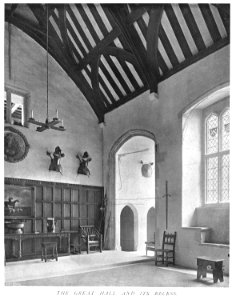 In English Homes Vol 2 St Donats Castle Glamorgan the great hall and its recess 31295007279283 0060