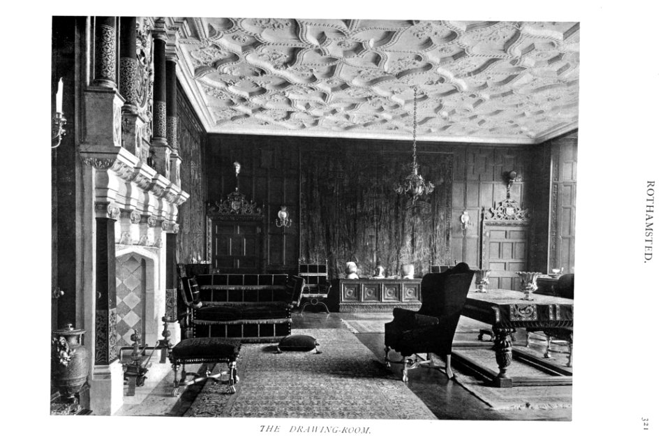In English Homes Vol 2 Rothamsted Hertfordshire the drawing room 31295007279283 0350