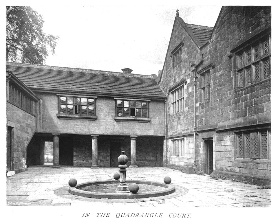 In English Homes Vol 2 Woodsome Hall Yorkshire in the quadrangle court 31295007279283 0137