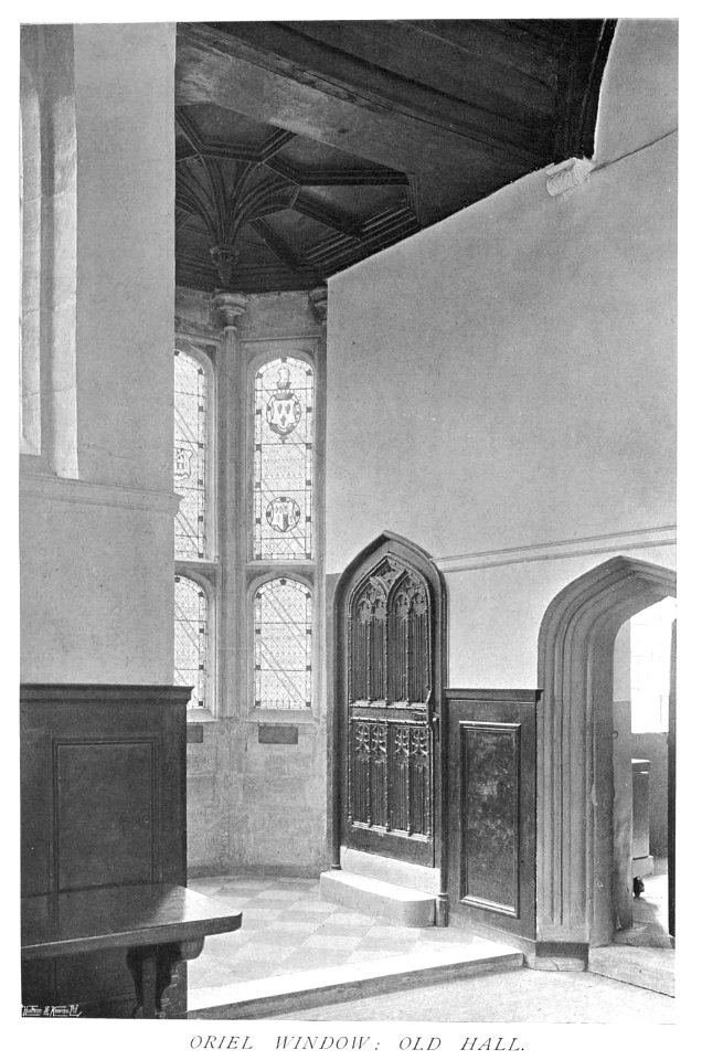 In English Homes Vol 3 Apethorpe Hall Northamptonshire oriel window old hall 31295005735708 0098