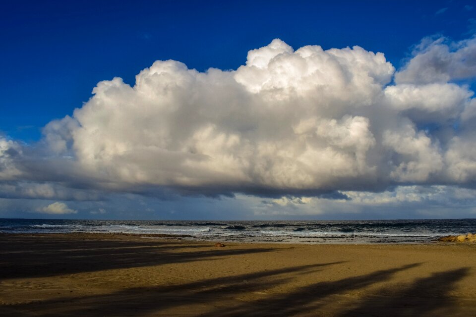 Clouds cumulus panoramic