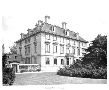 In English Homes Vol 3 Thorpe Hall Northamptonshire 31295005735708 0162