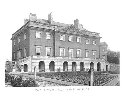 In English Homes Vol 3 Wolterton Hall Norfolk the south and west fronts 31295005735708 0395
