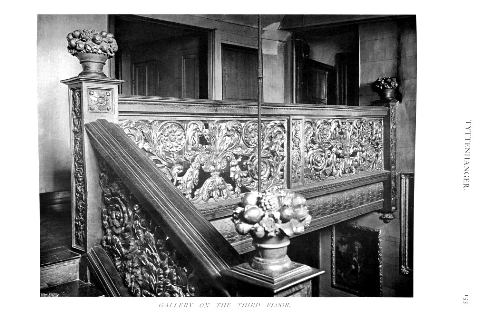 In English Homes Vol 3 Tyttenhanger Hertfordshire gallery on the third floor 31295005735708 0184