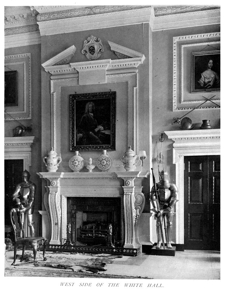 In English Homes Vol 3 Wolterton Hall Norfolk west side of the white hall 31295005735708 0396