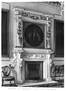 In English Homes Vol 3 Wentworth Woodhouse Yorkshire portrait of Archbishop Laud Van Dyck room 31295005735708 0447