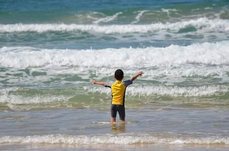 Surf ocean boy photo