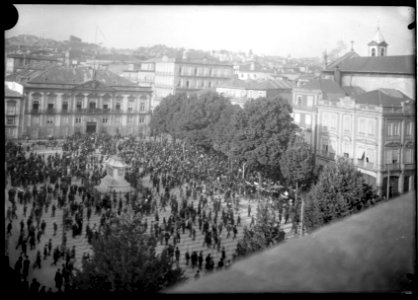 Implantação da República - praça de D. Pedro