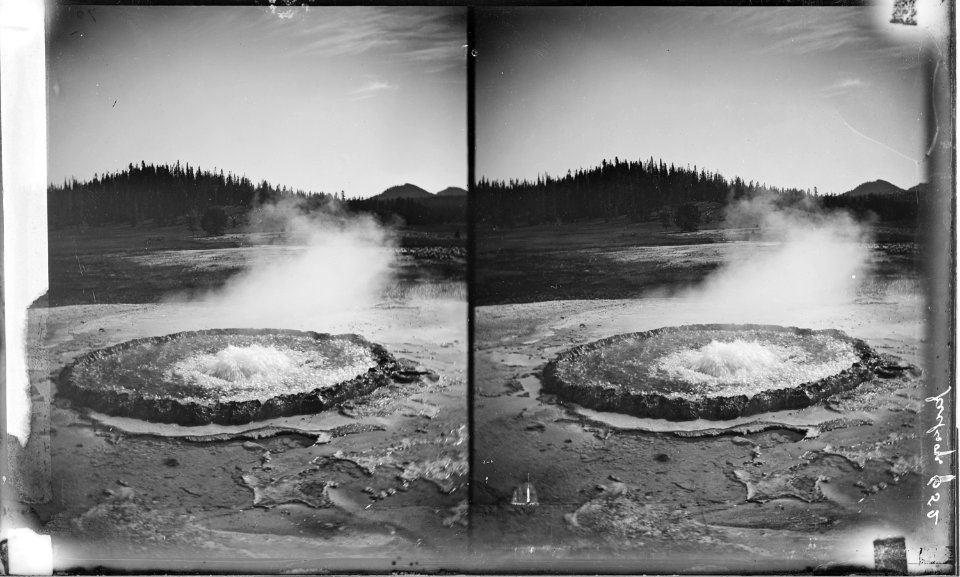 In lower Geyser basin. Yellowstone National Park - NARA - 517246