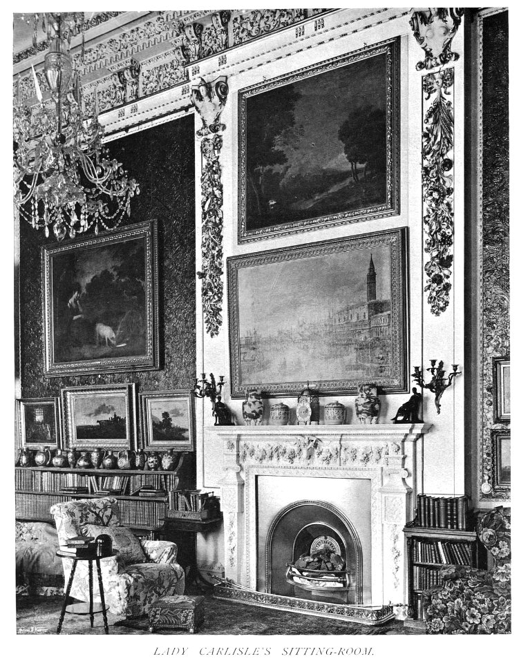 In English Homes Vol 1 Castle Howard Lady Carlisle's sitting room 31295001575223 0258