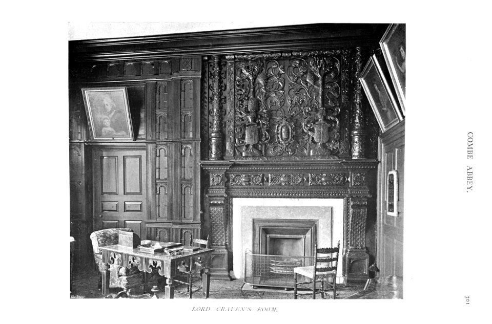 In English Homes Vol 1 Combe Abbey Warwickshire Lord Craven's room 31295001575223 0317
