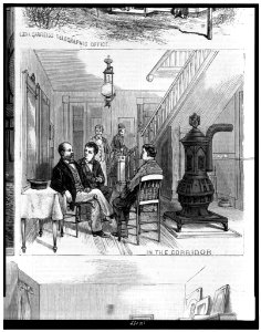 In the corridor of James A. Garfield's home, at Mentor, Ohio LCCN95501750